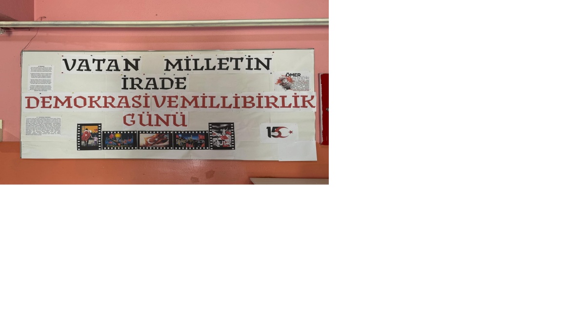 15 Temmuz Demokrasi ve Milli Birlik Günü